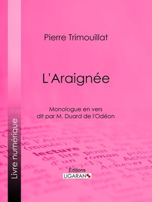 cover image of L'Araignée